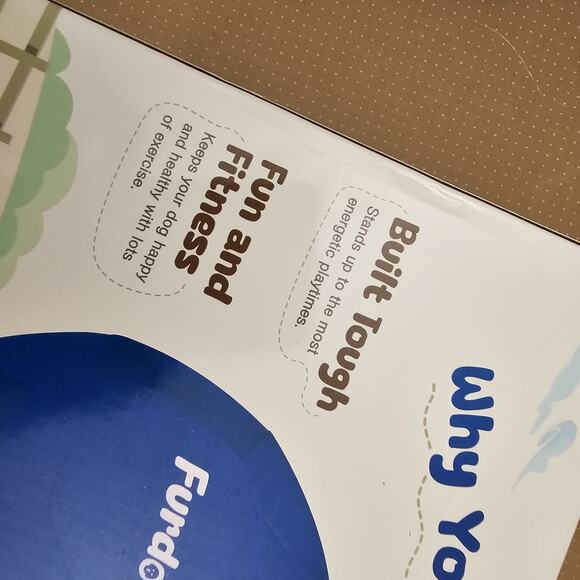 Furdo 25" Herding Ball for Dogs Medium to Large Dogs Red - Picture 4 of 10